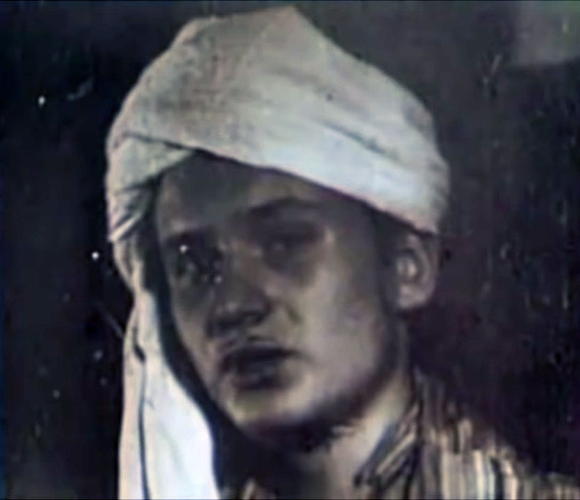 Yuri Bezmenov in Indian dress