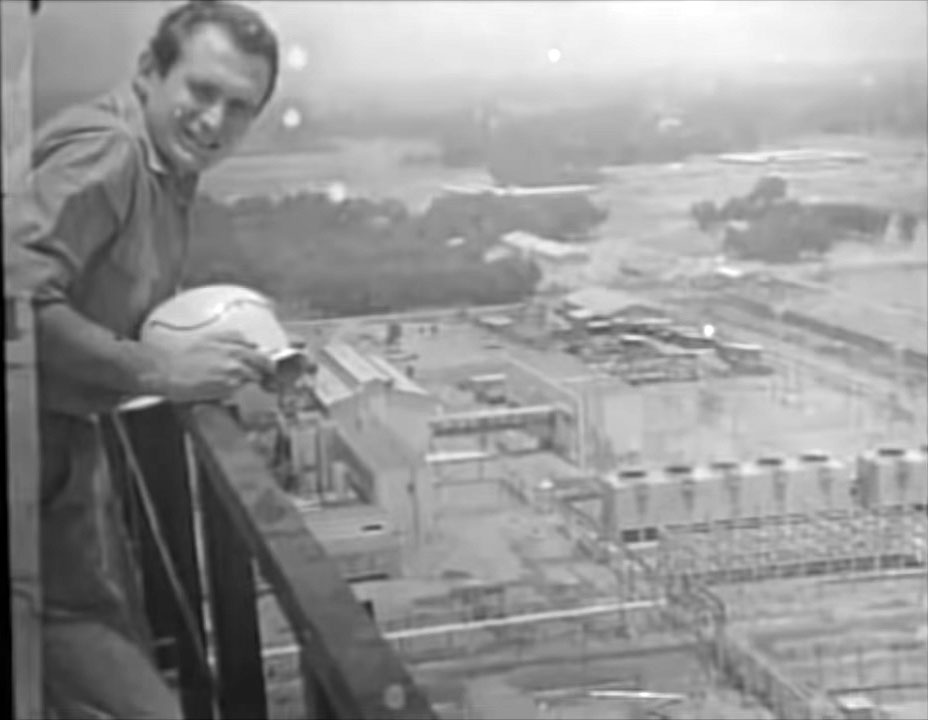 Yuri Bezmenov at an Indian refinery