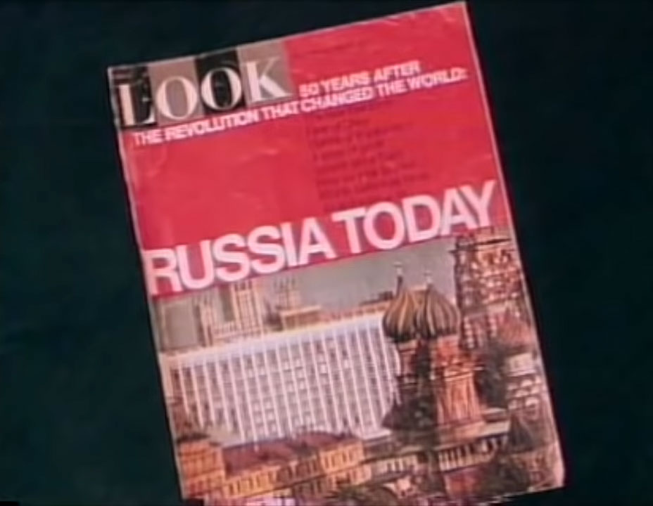 The cover of Look Magazine: 'Russia Today'
